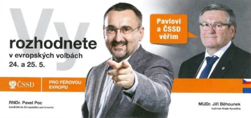 Rozhodněte v evropských volbách! Jde o hodně a každý hlas se počítá.